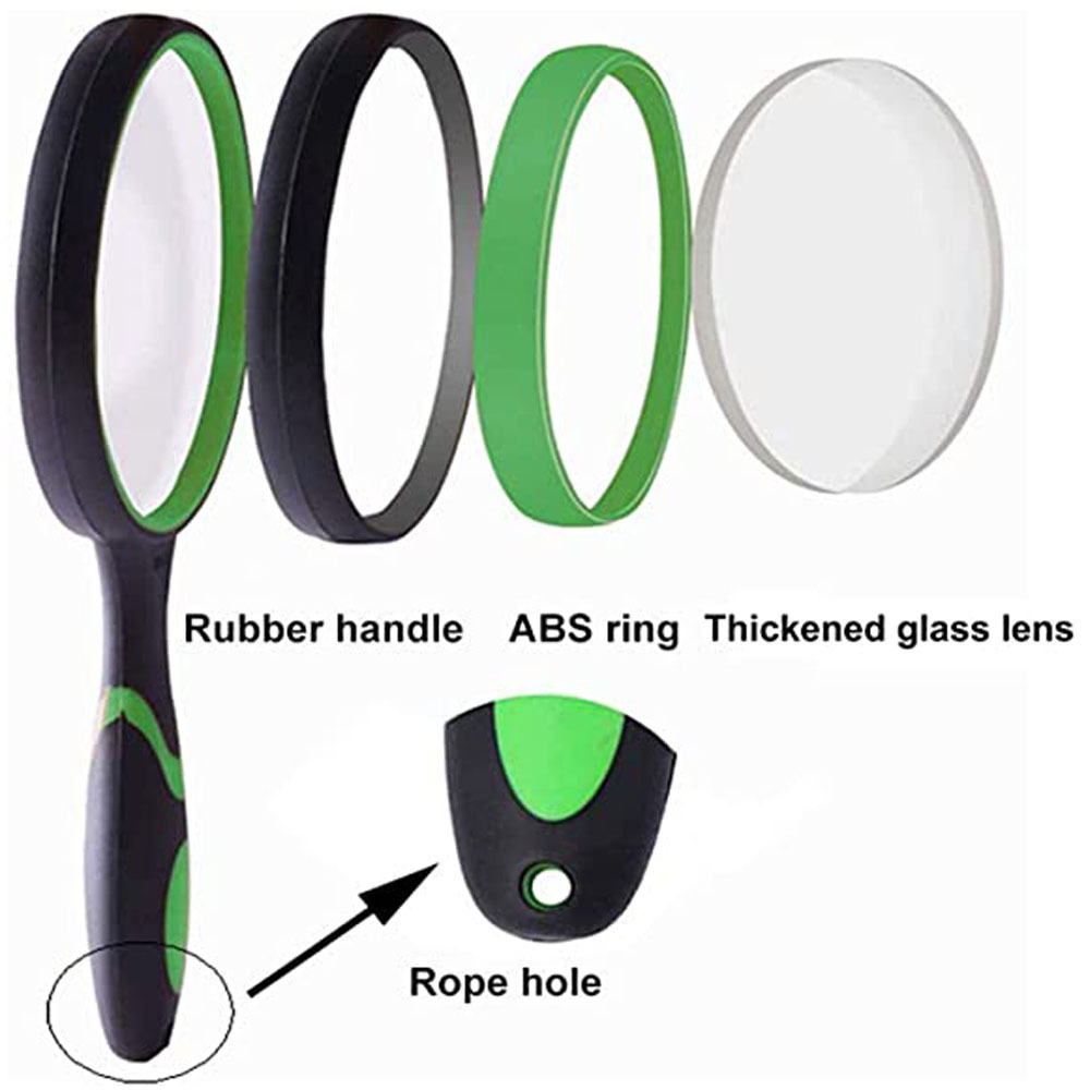 10x Magnifying Glass For Kids Seniors Handheld Reading - Temu United Arab  Emirates