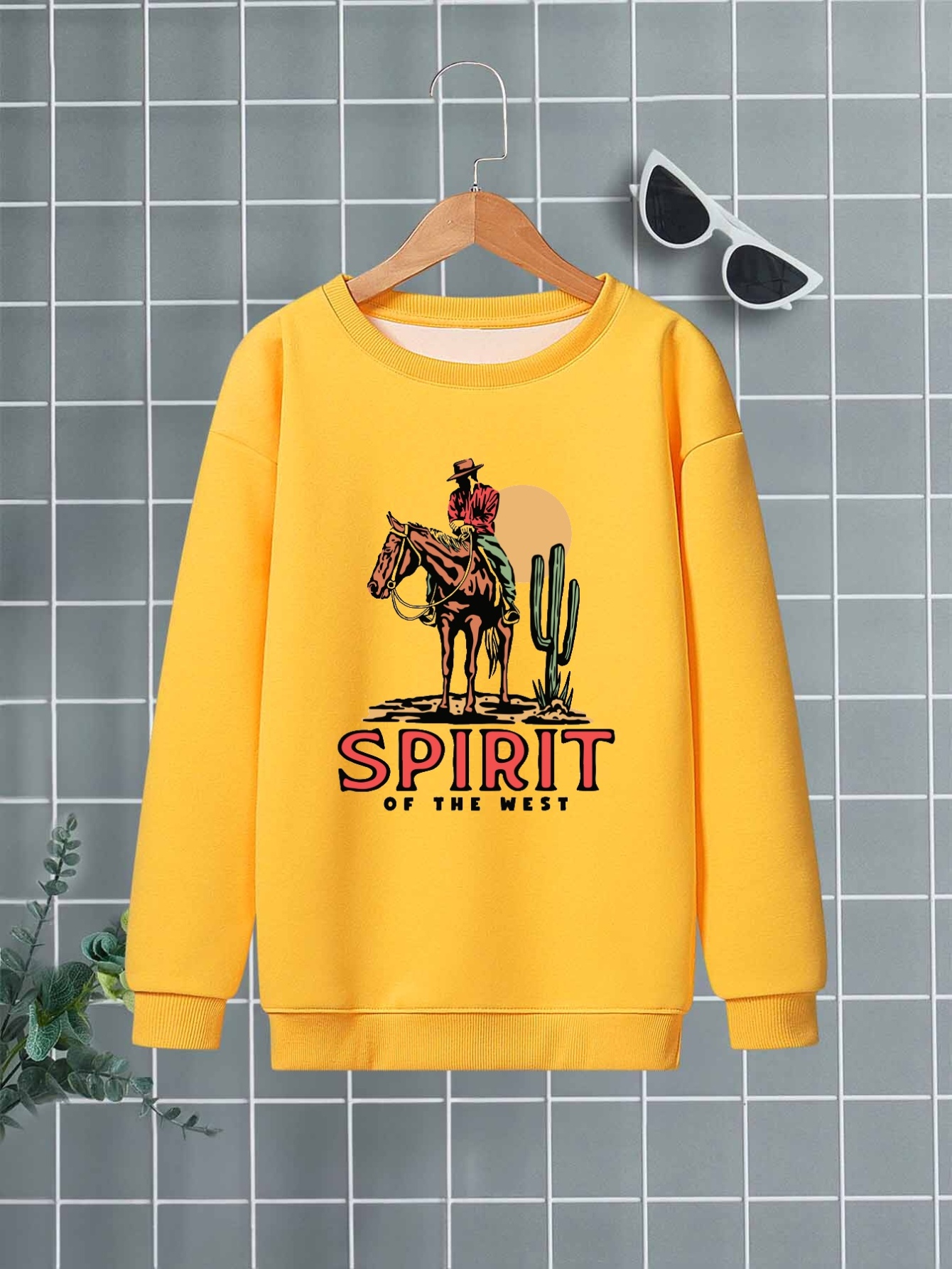 Woozy Cowboy Graphic Sweatshirt main image 1