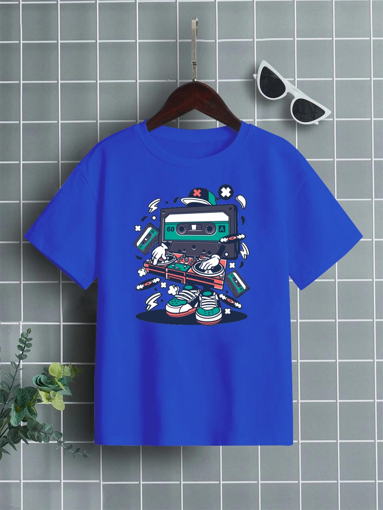 Camiseta Estampado Piloto Dibujos Animados Camisetas Niños - Temu