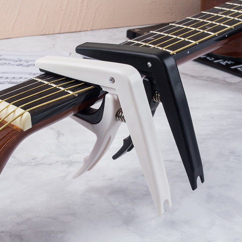 Fender ED-03 Capodas guitare électrique et acoustique coleure Noir