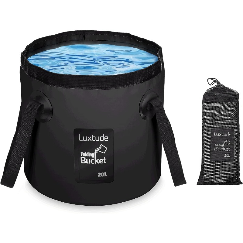 Foldable Fishing Bucket Portable Folding Retractable Bucket - Temu