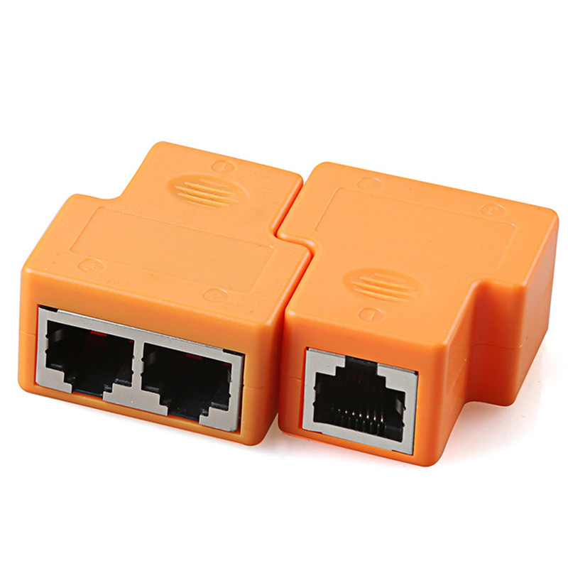 Répartiteur Ethernet RJ45 1 à 2, Répartiteur réseau Gigabit avec câble  d'alimentation USB, Répartiteur Internet RJ45 1000Mbps High Speed pour câble  Cat 5/5e/6/7/8[réseau simultané de 2 appareils] : : Informatique