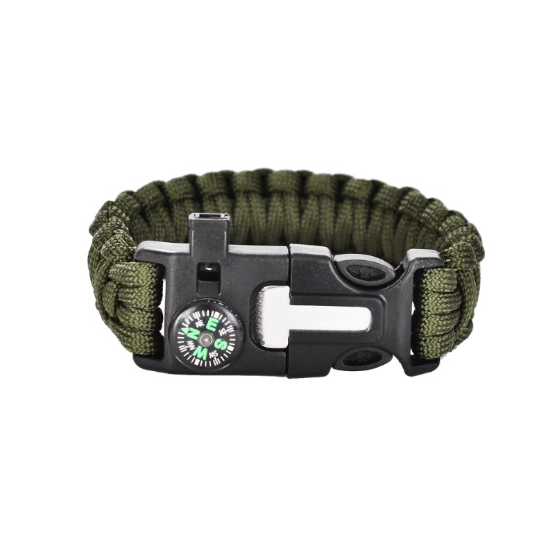 5 in 1 Survival Paracord Bracelet Outdoor Tactical Emergency - Temu