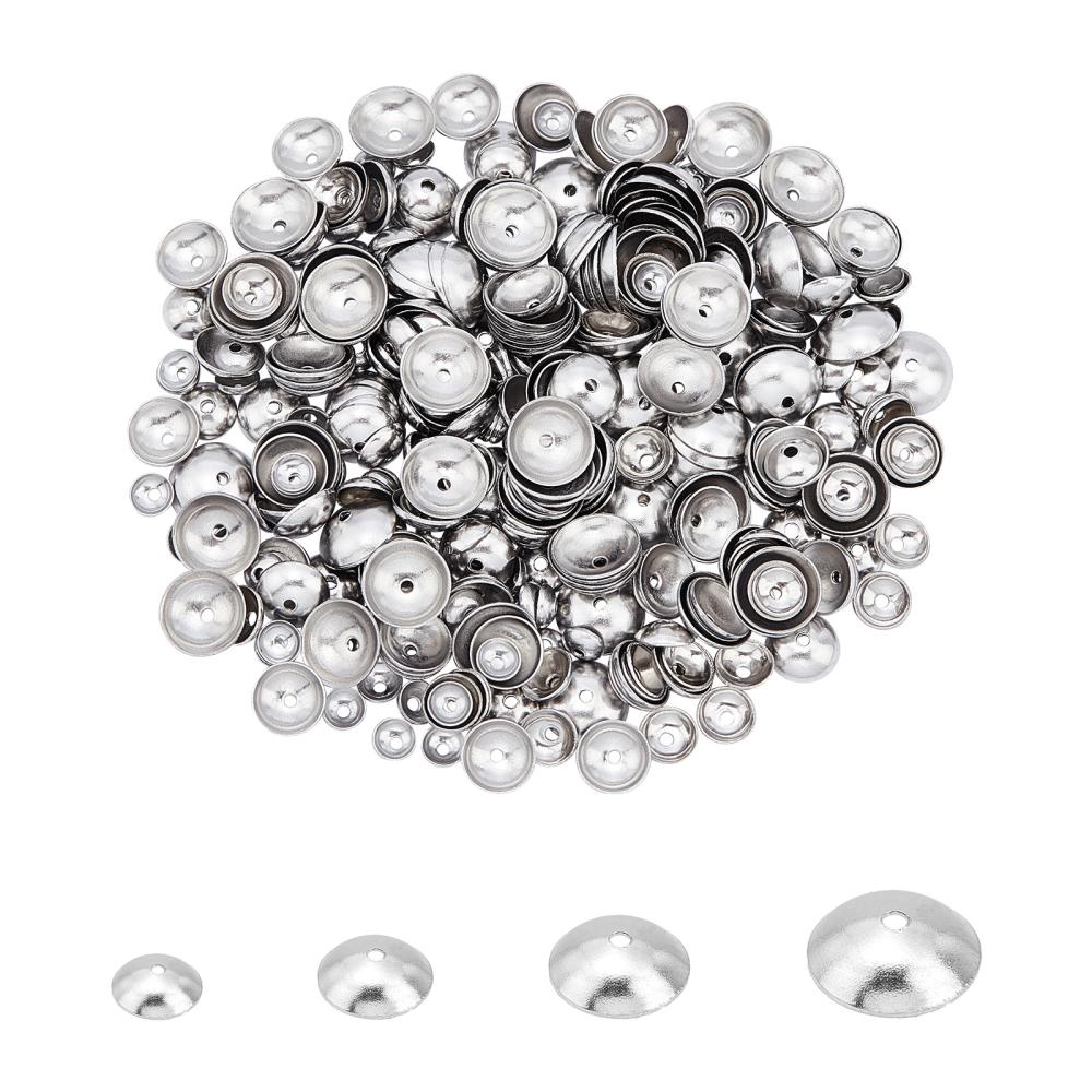 About 4 Sizes Flower Bead Surgical Steel Spacer End - Temu