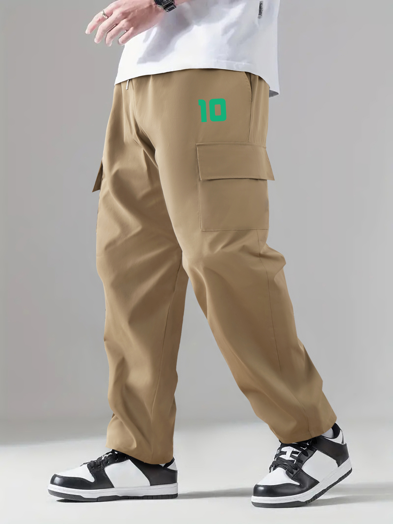 Amazon.com: Mens Dress Pants Big and Tall, Summer Pants for Men Drawstring Pants  Men's Skinny Dress Pants Sweatpants Casual Elastic Joggings Sport Solid  Baggy Pockets Trousers Black Cargo (S, Army Green) :