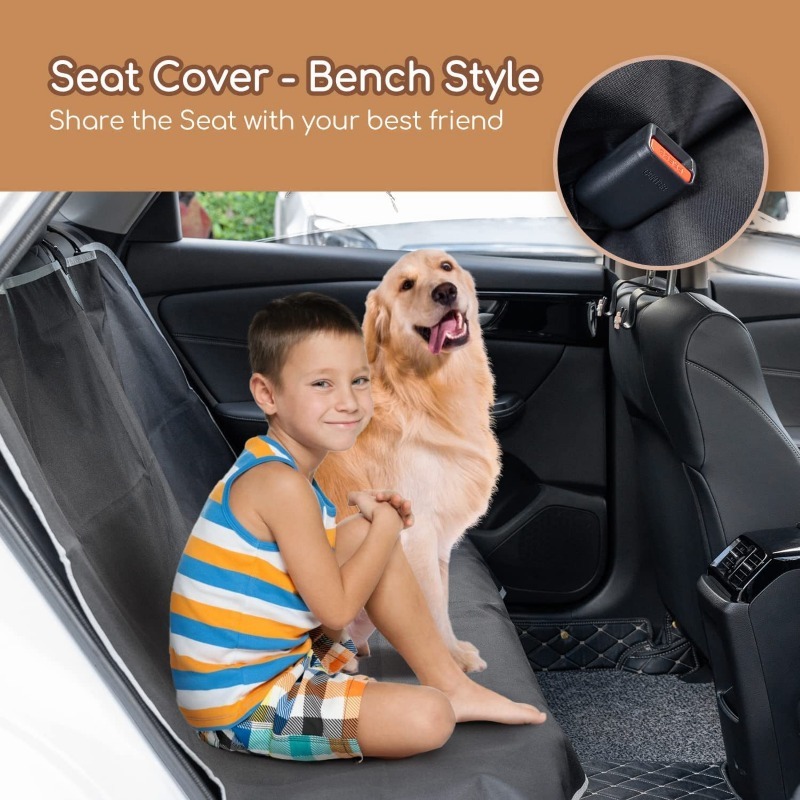 Waterproof Pet Dog Car Seat Cover Protector Foldable Heavy Duty