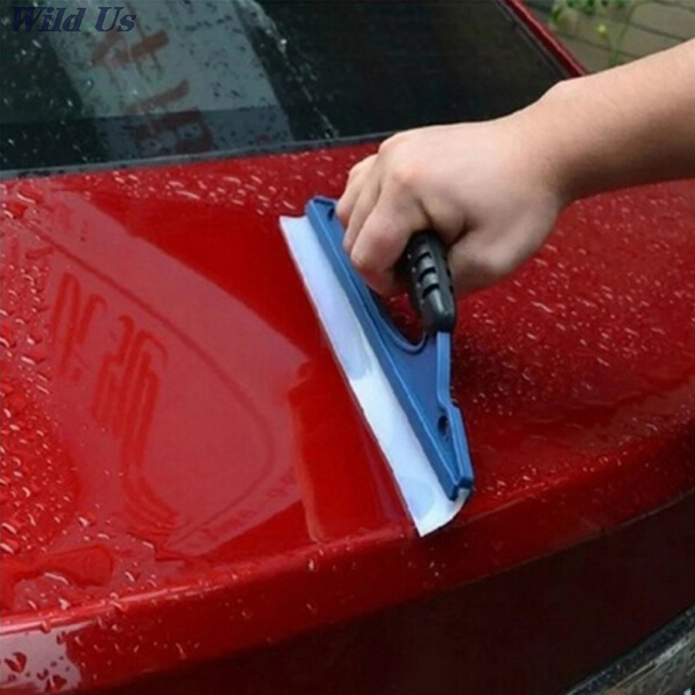 1pc, Super Flexible Silicone Squeegee, Auto Water, Water Wiper, Shower  Squeegee, For Car Windshield, Window, Mirror, Glass Door