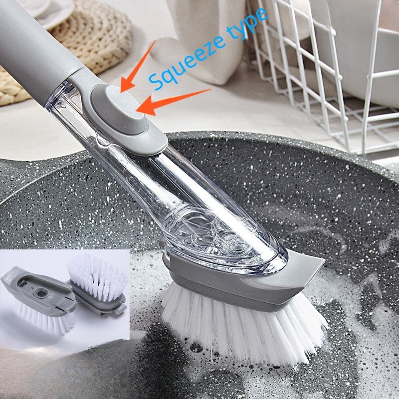 1pc Multi-functional Cleaning Brush With Bendable Stiff Bristles For  Kitchen, Bathroom, Faucets, Corners, Etc.