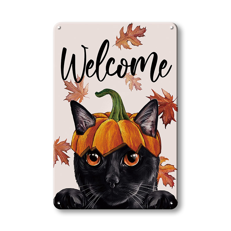 Hello Kitty Halloween Wall Decor / Plaque 2023 hello kitty skeleton pumpkin