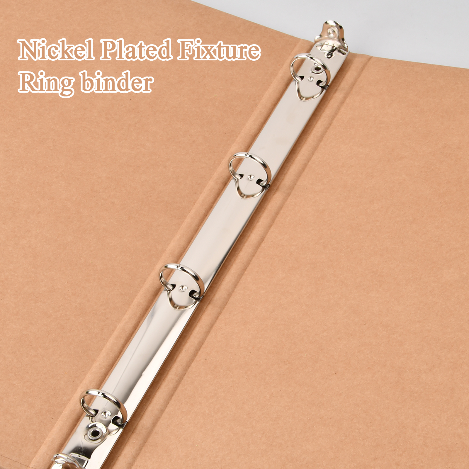 Extra Large Ring Binder Photo Album - 76 pages// Kraft Scrapbook