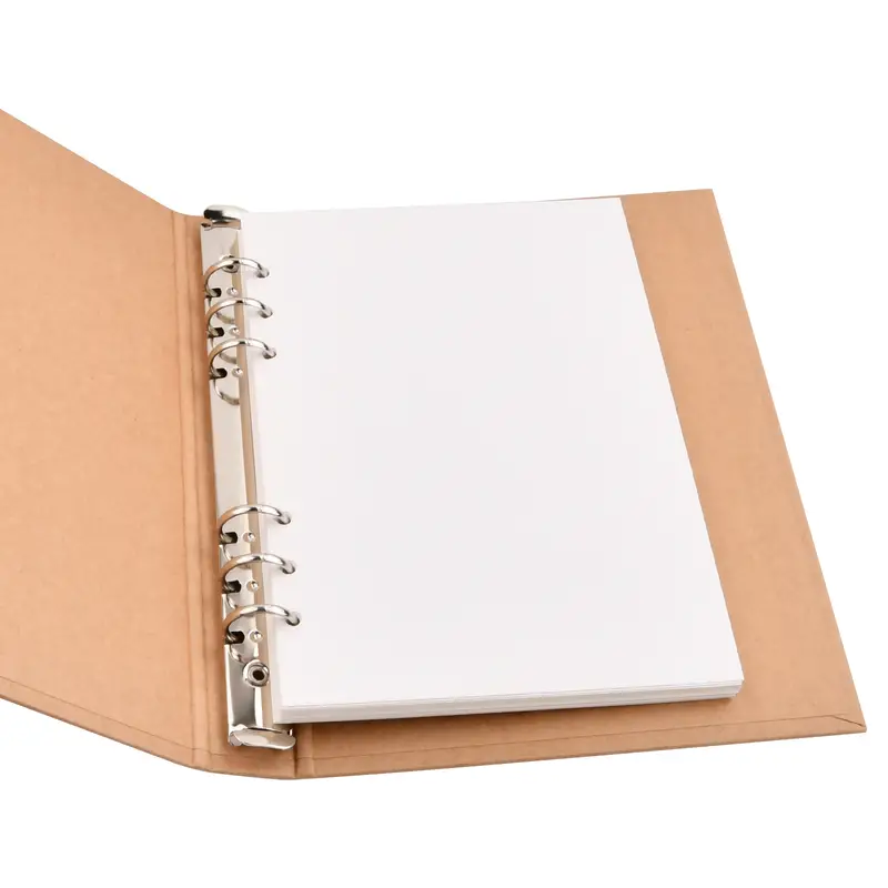 Scrapbook A5 Notebook With Paper Ring Binder - Temu