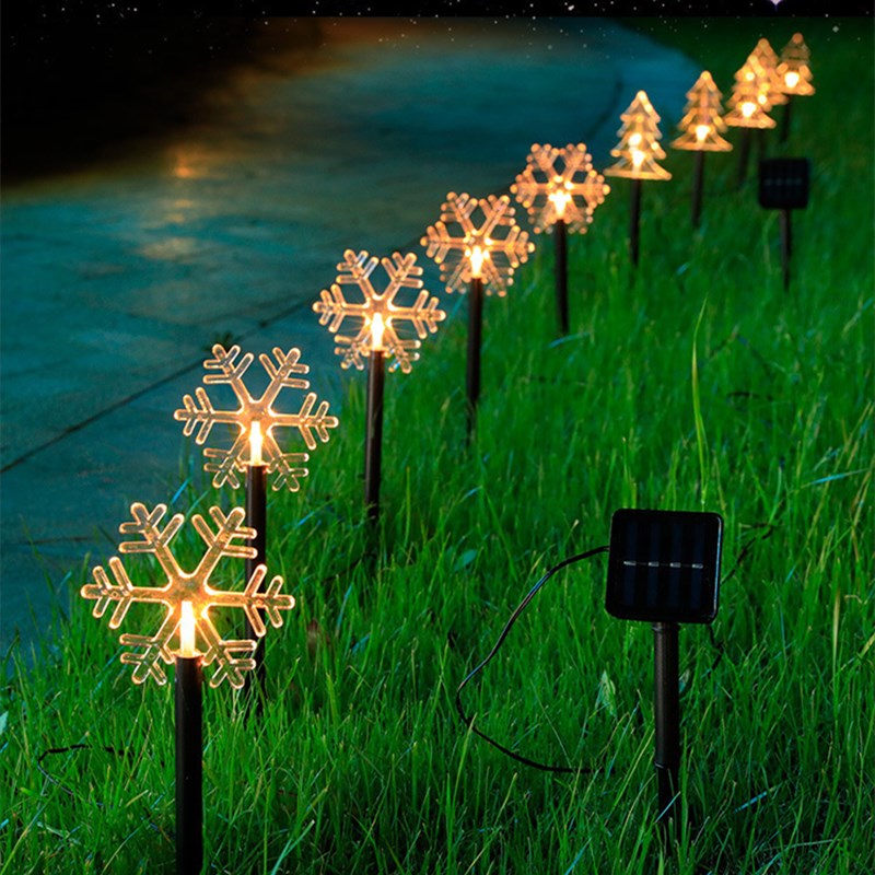 Christmas stake lights deals solar