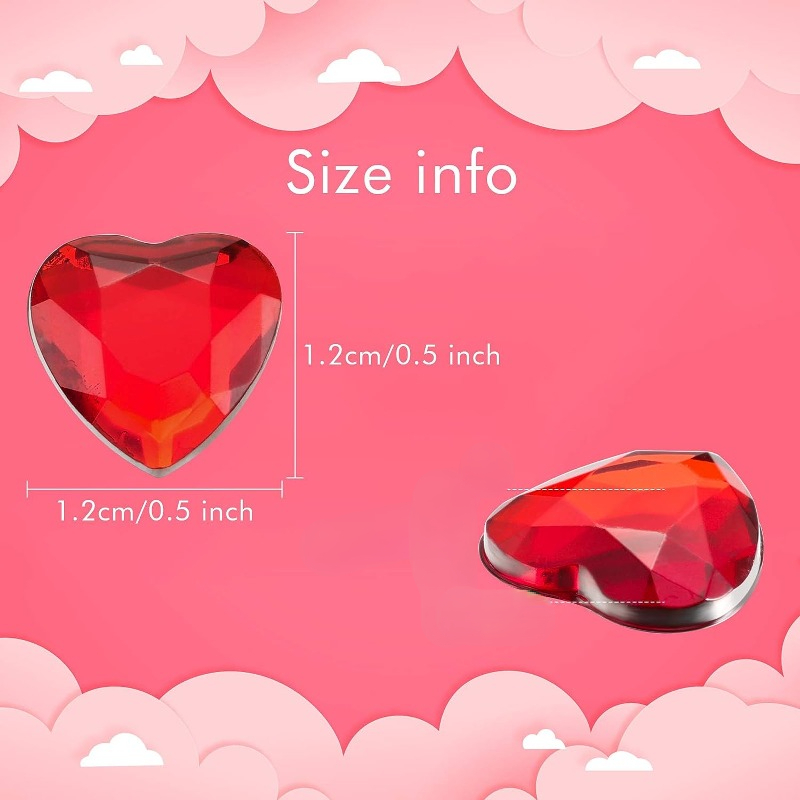 Set 2 Pezzi (400 Pezzi) Cuore Rosso E Rosa San - Temu Italy