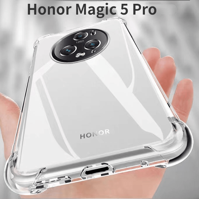 For Honor Magic 5 Pro Case Honor Magic5 Pro Cover Cases Shockproof Silicone  TPU Back Cover
