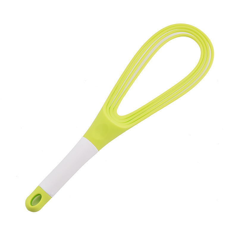 Twist Silicone Whisk Multifunction Egg Beater Foldable Milk and Egg Blender  Balloon Flat Whisk