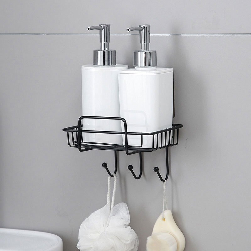 Sink Caddy Stainless Steel with Detachable Brush Holder