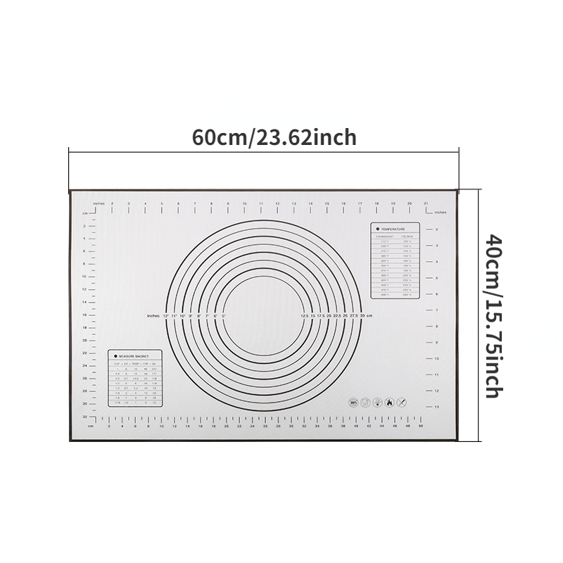 Silicone Baking Mat Sheet Non Stick Pastry Board Kitchen Cooking Tool