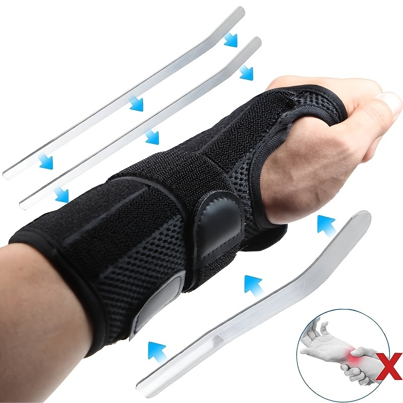 Vive Night Wrist Brace - Sleep Support for Left Right Hand - Cushion  Compression Arm Splint Stabalizer for Carpal Tunnel Men Women Kids Sleep