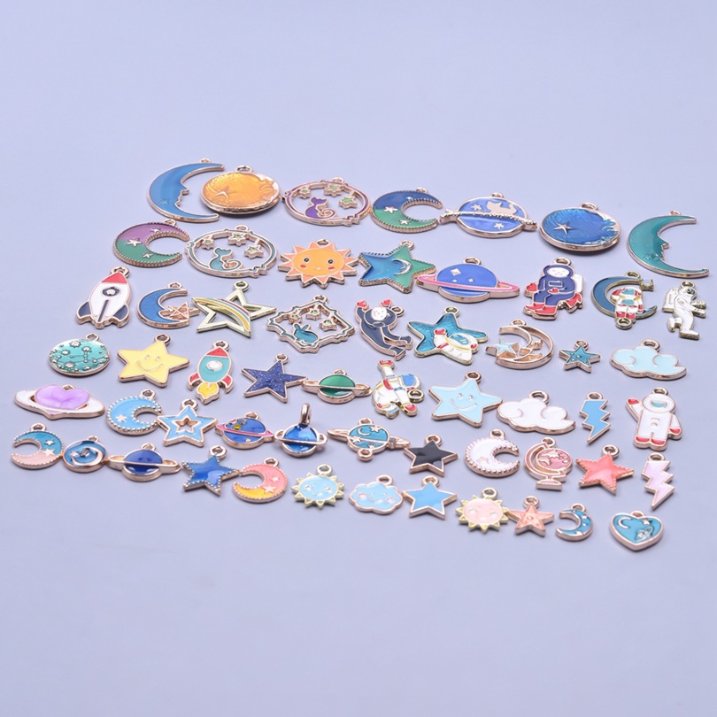 .com: SEWACC 24pcs Drip Oil Alloy Pendant Sky Charm Blue Star Charms  Enamel Pendant Charms Diy Earrings Star Earring Making Charms Antique Moon  Pendant Craft Making Accessories : Arts, Crafts & Sewing