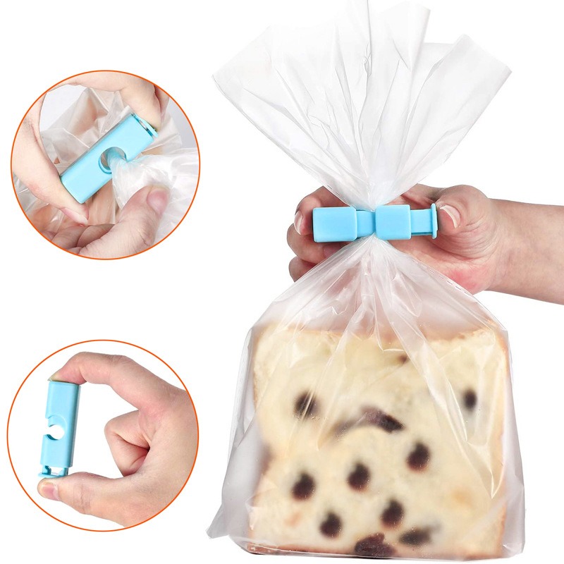 Bag Sealing Clips For Food Package, Resealable Chip Clips Food Bag Sealers  For Food Storage Snack Bags - Washable, Freeze-Resistant