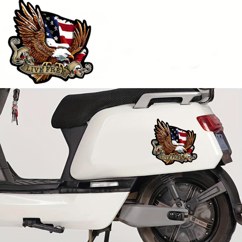 1pc Cartoon Eagle Stickers, Car Stickers Decals For Car, Motorcycle,  Laptop, Luggage, Water Bottle, Skateboard Car Accessories