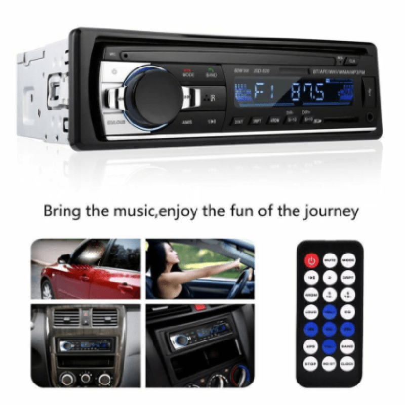 Doble USB estéreo para coche Bluetooth manos libres FM 87,5 MHz a 108MHz  reproductor de coche soporte MP3 WMA WAV FLAC APE