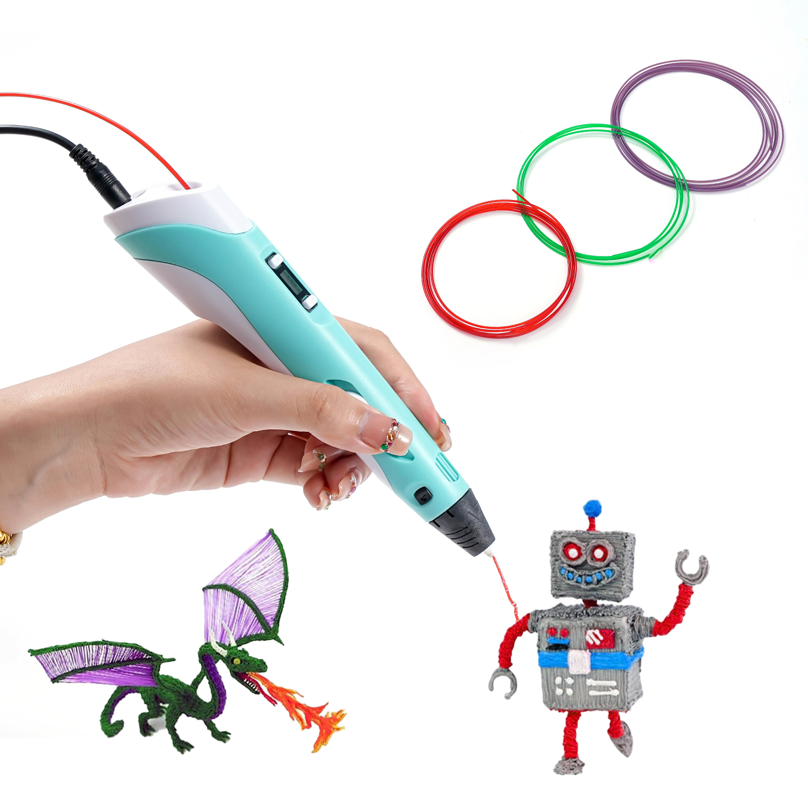 3d Printing Pen The Best Birthday Creative Toy Gifts - Temu