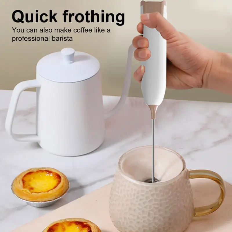 Electric Milk Frother Coffee Frother Handheld Sauce Stirrer - Temu