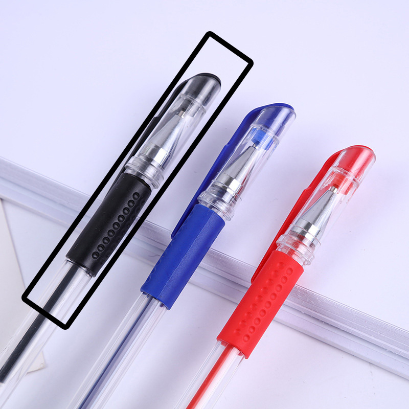 1pc 0.5mm Bullet Tip Neutral Pen Wholesale Simple Red Blue Black Office  Student Stationery Supplies Economic Pack Black Gel Pen Tool Office  Accessory