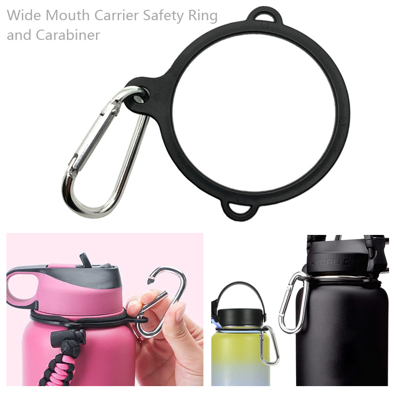 Universal Silicone Water Cup Handle Ring, Portable Durable Beverage Bottle  Holder - For Sports And Outdoor Activities - Temu
