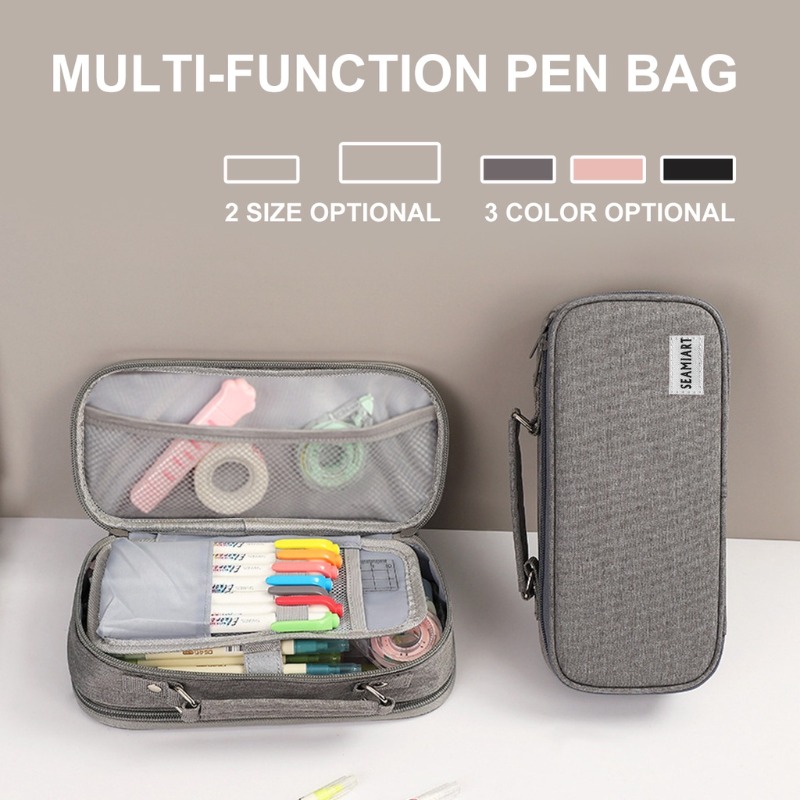 Multi layer Pencil Case Portable Pencil Pouch - Temu