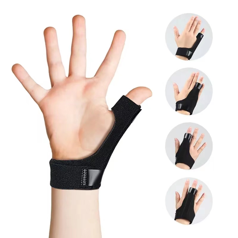 Protector de dedo para manos izquierda y derecha, soporte para