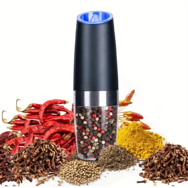 Pepper Grinder Gravity Induction Salt Ginder Electric - Temu