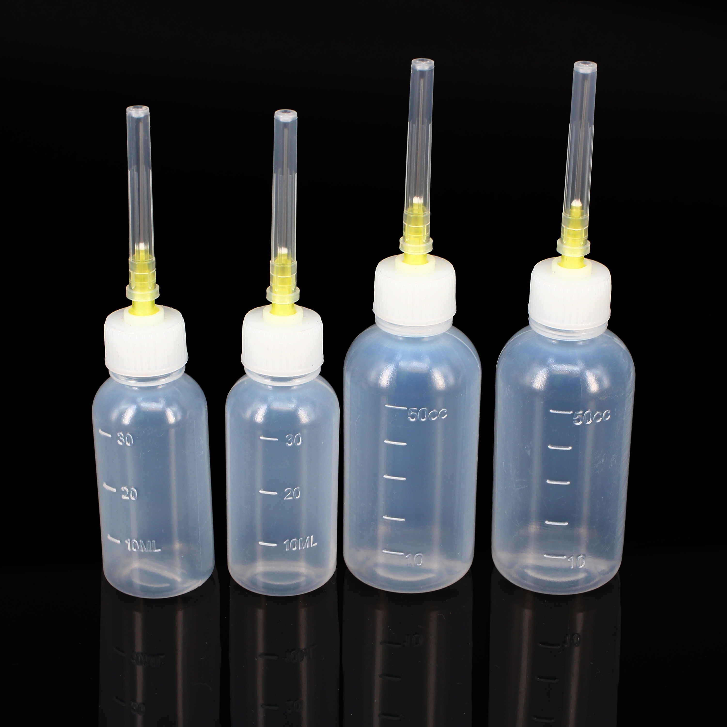 Plastic Precision Oiler/Oil Dispenser Bottle with 25 Gauge Blunt Needle (3  Pieces)