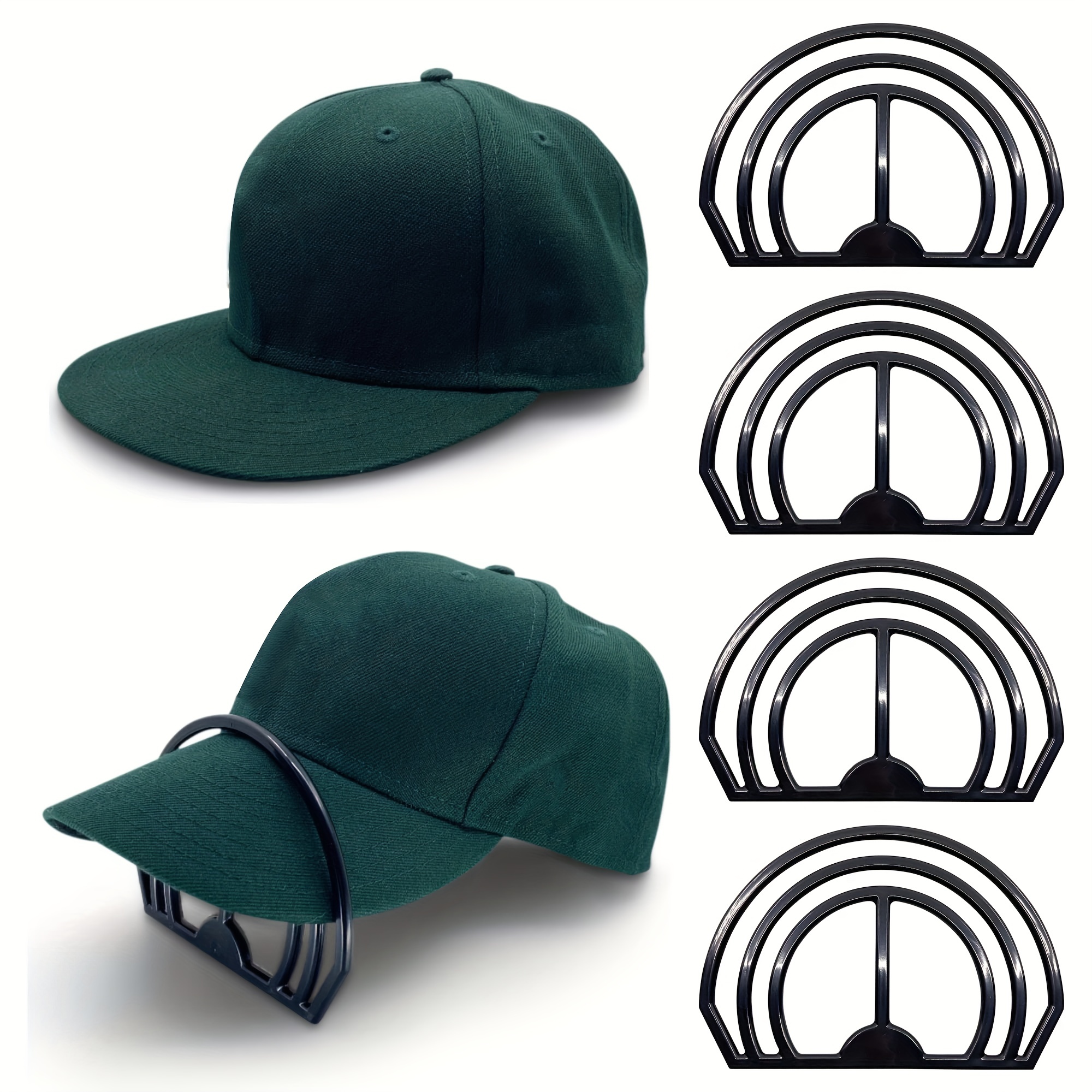 Veemoon 20 Pcs Hat Stock Lining Hat Shaper Insert Hat Washer Hat Inner  Support Hat Supporting Stand Baseball Cap Insert Hard Hat Holder Inner  Holder