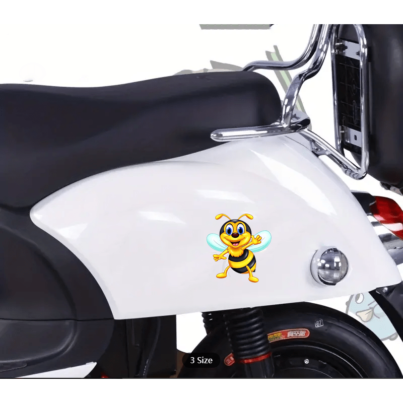 Bee Porch Goose Sticker Cute Laminated Vinyl Sticker 