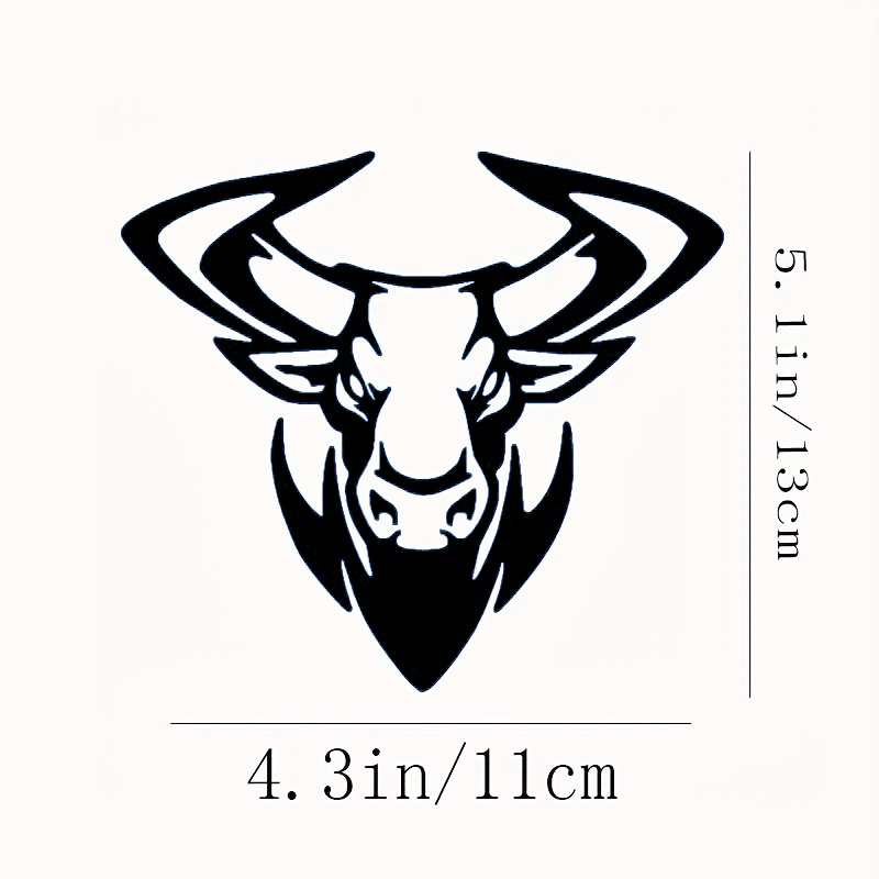 Bull Logo' Sticker | Spreadshirt