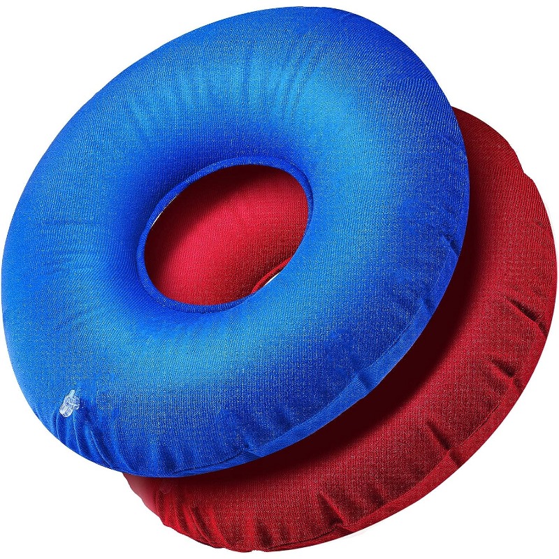 Inflatable Donut Cushion Inflatable Ring Cushion Seat Round - Temu