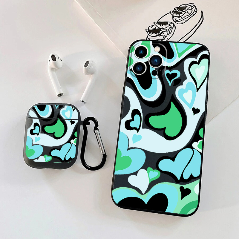 1 Funda Auriculares Airpods1/2 + 1 Funda Teléfono Iphone 11 - Temu