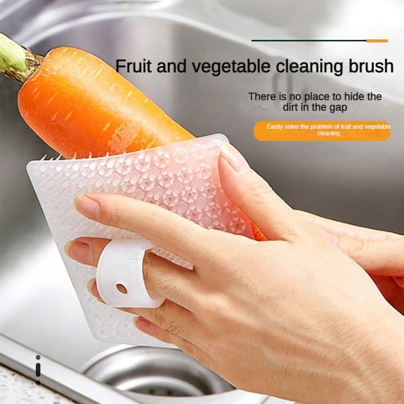 Multifunction Flexible Cleaning Brush Household Vegetable Fruit Potato  Carrot Bendable Cleaning Brush Kitchen Tools Accessories