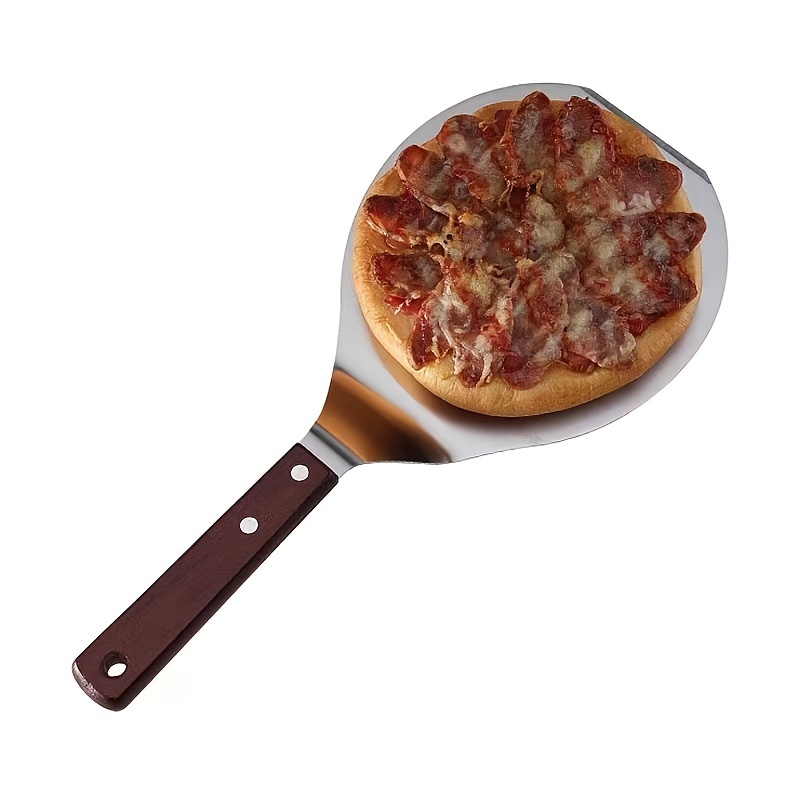 Pizza Spatula, Stainless Steel Pizza Paddle, Creative Pizza Scraper Paddle, Super  Pizza Accessories, Metal Pizza Peel With Thickened Handle, Pizza Spatula  For Meat, Cheese, Bread, Vegetables & Fruits, Baking Supplies, Kitchen  Stuff 
