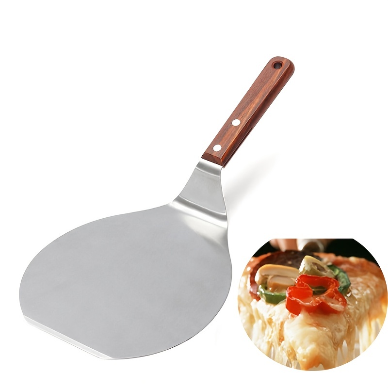 Pizza Spatula, Stainless Steel Pizza Paddle, Creative Pizza Scraper Paddle, Super  Pizza Accessories, Metal Pizza Peel With Thickened Handle, Pizza Spatula  For Meat, Cheese, Bread, Vegetables & Fruits, Baking Supplies, Kitchen  Stuff 