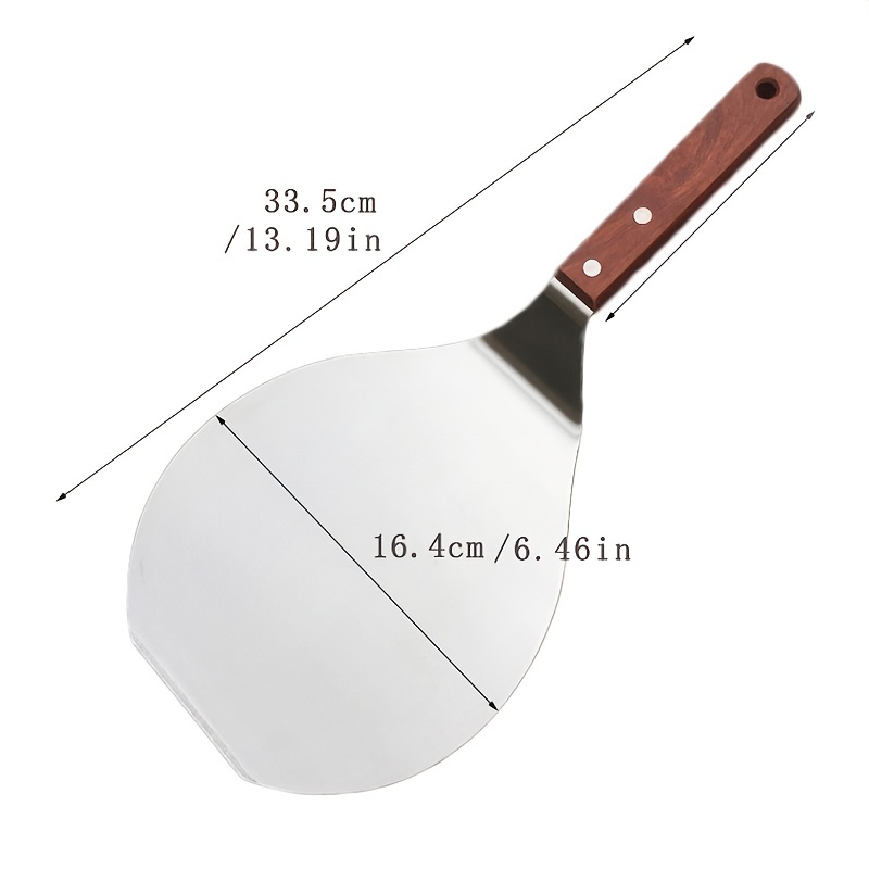 Pizza Spatula, Stainless Steel Pizza Paddle, Creative Pizza Scraper Paddle, Super  Pizza Accessories, Metal Pizza Peel With Thickened Handle, Pizza Spatula  For Meat, Cheese, Bread, Vegetables & Fruits, Baking Supplies, Kitchen  Stuff 