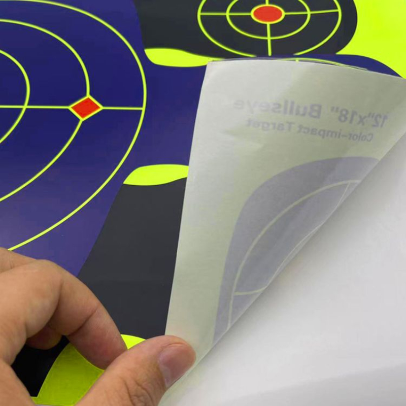 Reactive Self stick Splatter Paper Shooting Targets - Temu