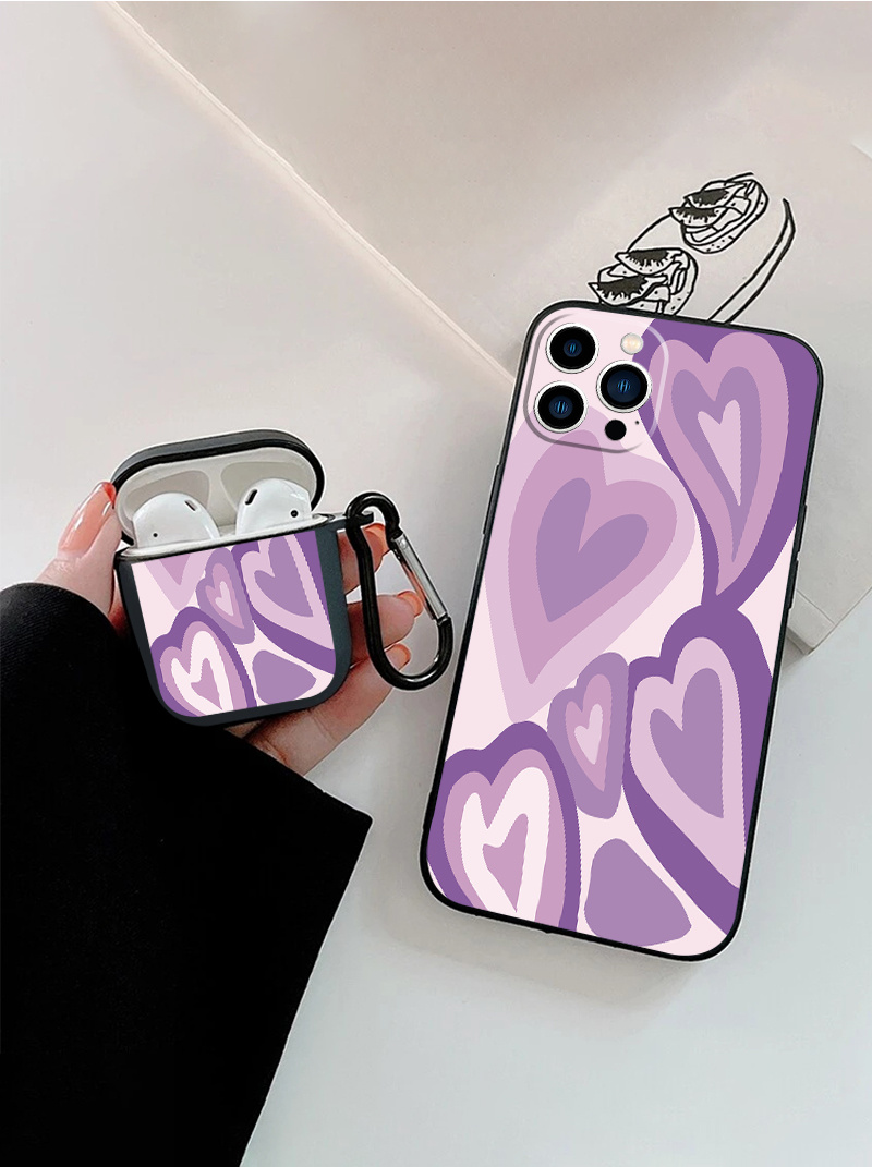 1 Funda Auriculares Airpods1/2 + 1 Funda Teléfono Iphone 11 - Temu