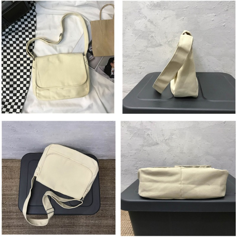 Messenger Shoulder Bag, Aesthetic Backpack for School