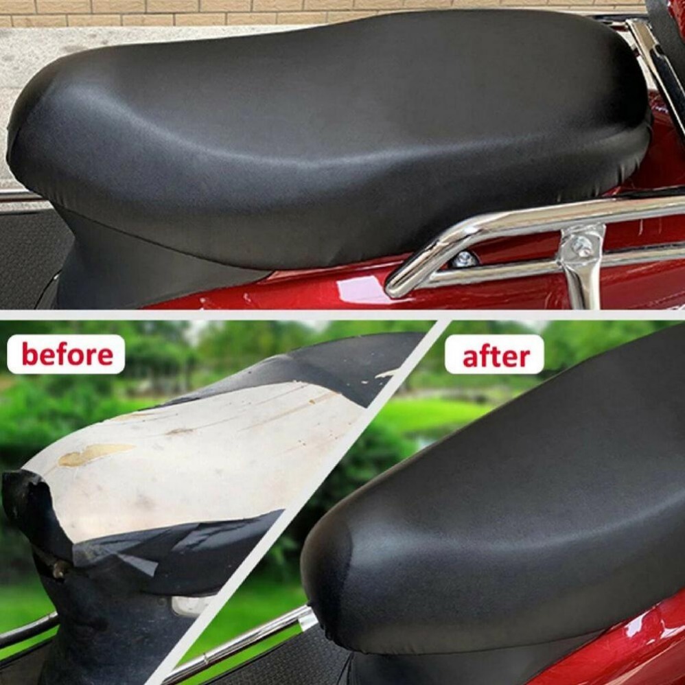 Motorcycle Full Leather Waterproof Seat Cushion Rear Seat Cushion