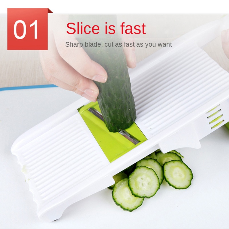 1pc Potato Dicer, Multipurpose Stainless Steel French Fry Cutter, Vegetable  Cucumber Grid Slicing Machine, Kitchen Gadget Tool