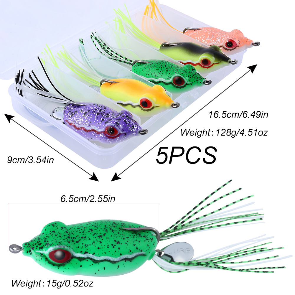 Fishing Lures Artificial Silicone Rubber Frog Shape Bait - Temu Germany