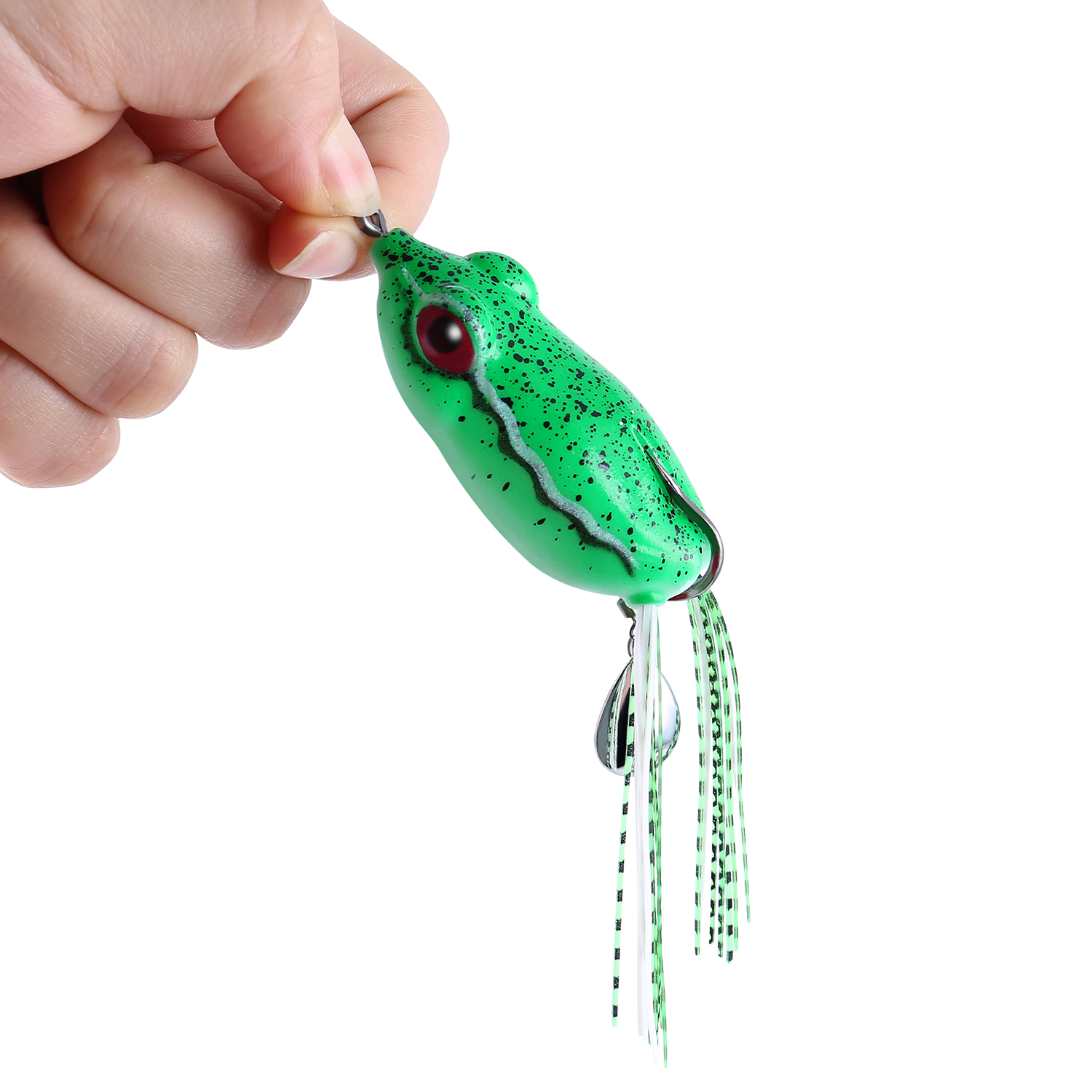 Fishing Lures Artificial Silicone Rubber Frog Shape Bait - Temu